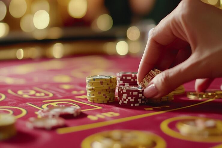 vovo88 Dream Gaming live Baccarat table with HD video stream and betting interface
